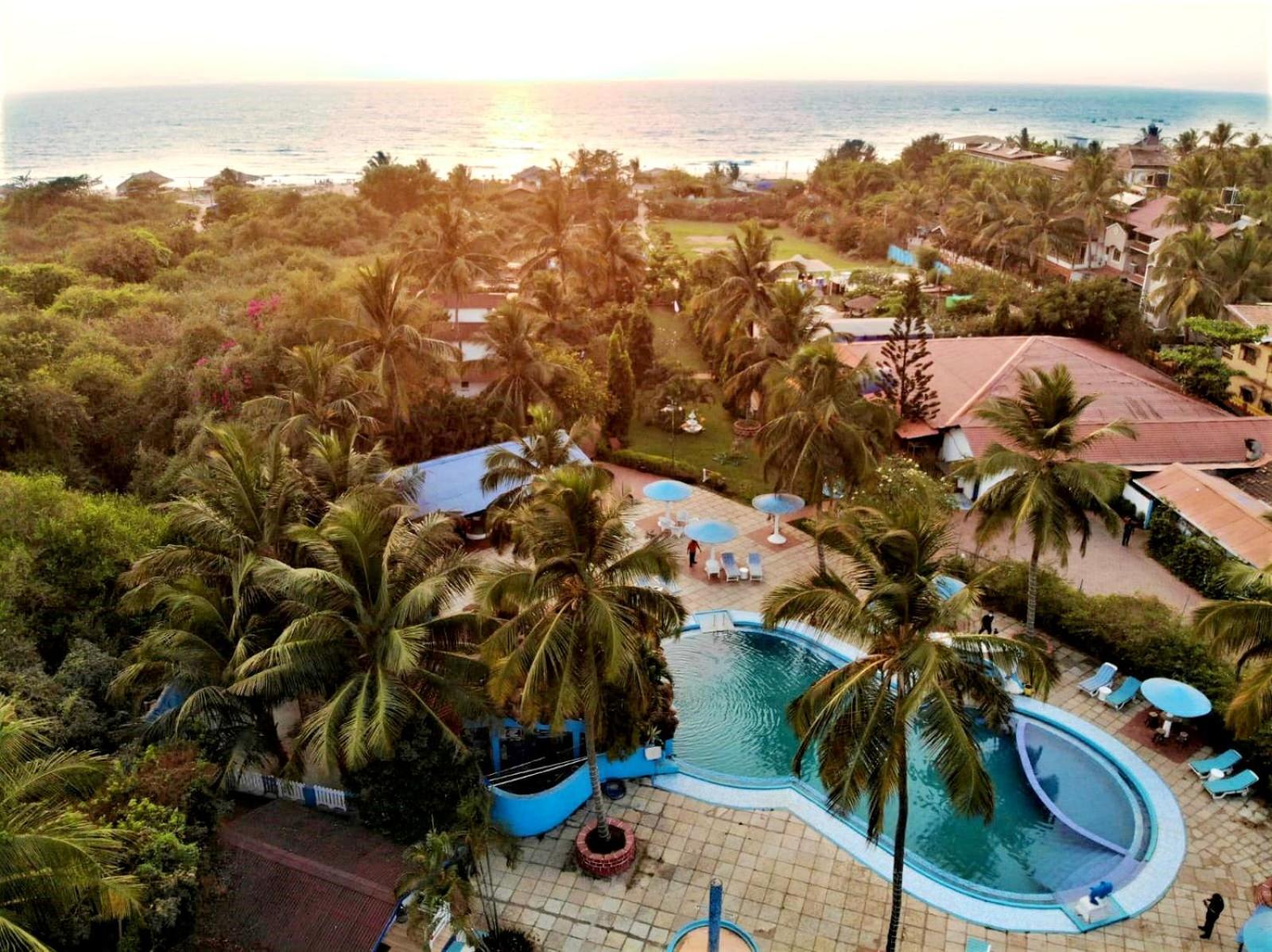 Paradise Village Beach Resort Calangute Exterior foto